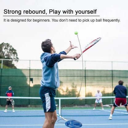 Cricket & Tennis Trainer Rebound Ball (Without Racket)